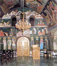 The Interior of Saint Raphael's Church